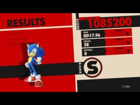 Sonic Forces Extra 1 Flying Pod Modern Speedrun 00:17:96