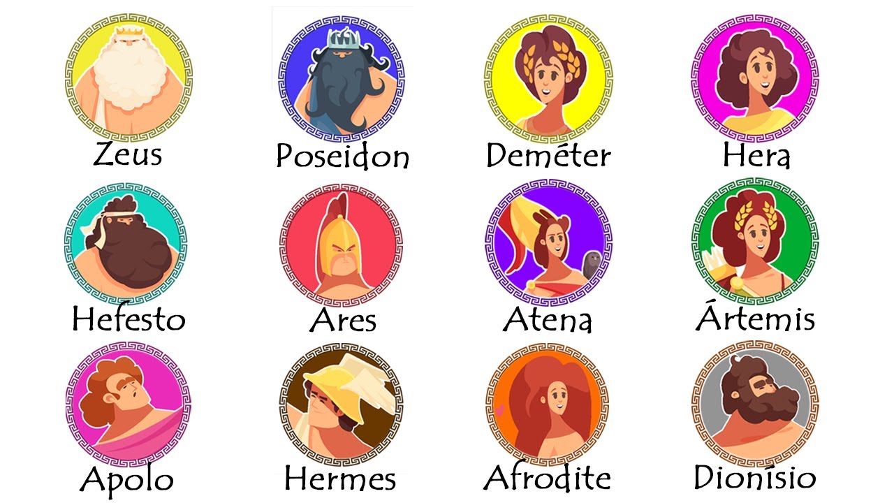 Todos os Deuses Gregos do Olimpo Explicados em 12 Minutos
