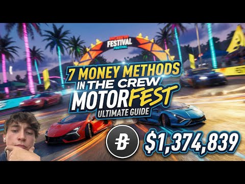 7 INSANE Ways to Make Money FAST in The Crew Motorfest!!!