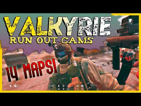 Valkyrie Run Out Cams | All Ranked Maps Included | Rainbow Six Siege