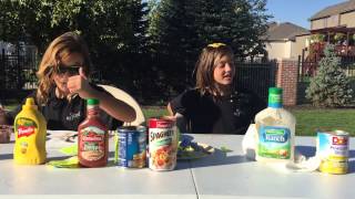 EAT IT OR WEAR IT CHALLENGE | Disgusting Food Challenge | The Sisters