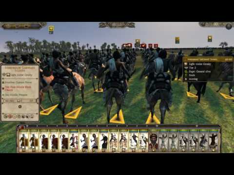 Total war Attila :Rise of the Aksum kingdom ! #The battle against the lakhmids king