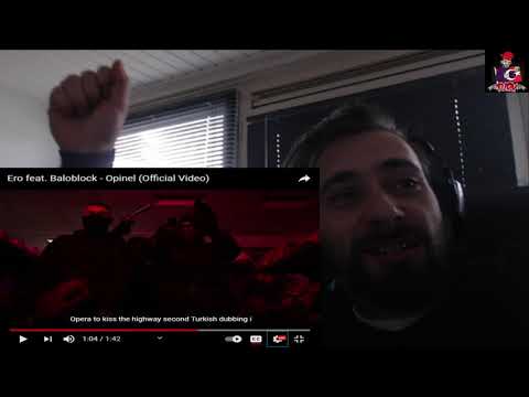 BozeTurk Reacting to (Ero feat. Baloblock - Opinel ) Türkçe music reaction