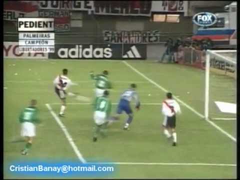 River 1 Palmeiras 0 Semifinal Ida Copa Libertadores 1999 (Relato Mariano  Closs)