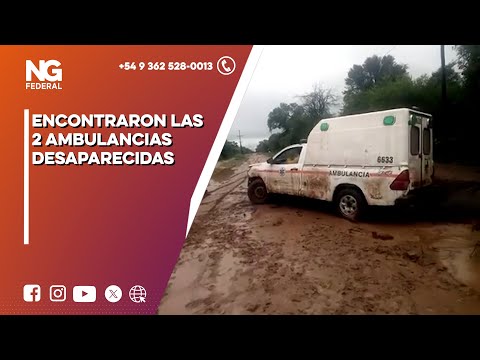 NGFEDERAL - ENCONTRARON LAS 2 AMBULANCIAS DESAPARECIDAS - EL IMPENETRABLE - CHACO