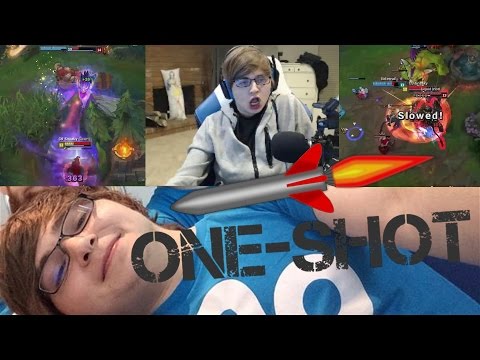 C9 SNEAKY GETTING ONE SHOT COMPILATION +SOME FUNNY MOMENTS - LEAGUE OF LEGENDS