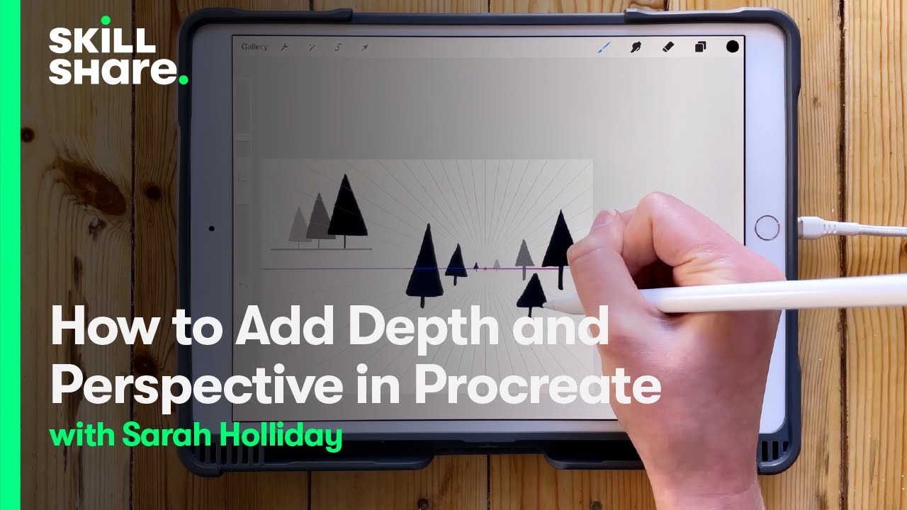 How to Add Depth & Perspective in Procreate