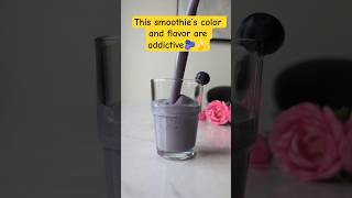 Power Smoothie for Mornings | Banana + Blueberry + Nuts | Boost Kids' Weight Naturally 🫐🍌