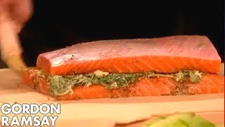 Pastry parcel for salmon en croute - Gordon Ramsay