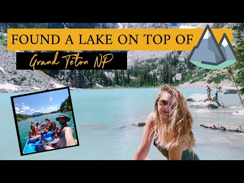 WE FOUND A GLACIER LAKE | Delta Lake Grand Teton | White water rafting