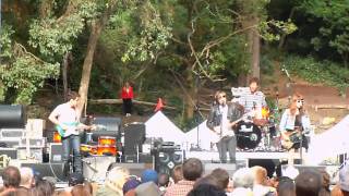Jenny and Johnny "Scissor Runner" @ Hardly Strictly Bluegrass Rooster Stage Golden Gate Park 10-2-10