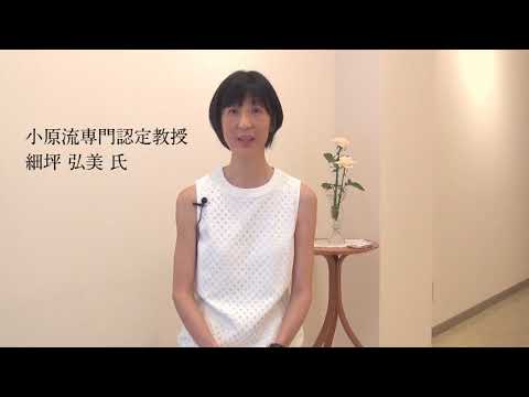 人間教育学科 【教員・科目紹介】経営学部ビジネスデザイン学科「華道・茶道の心」（教養・文化科目）／小原流専門認定教授 細坪弘美氏