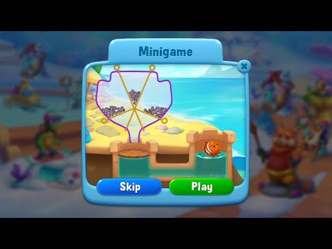 @Fishdom Win Strikes Level 11580 - Special Level 11584 Challenge and Minigame!