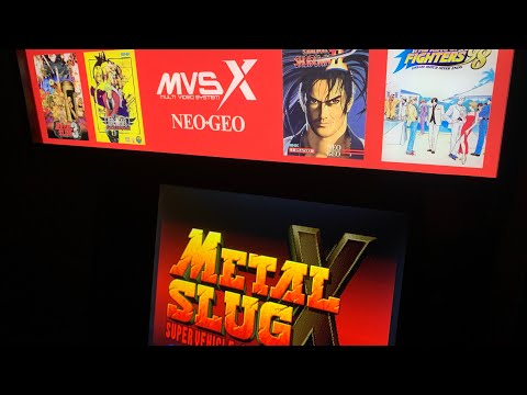 SNK MVSX NEO GEO HOME ARCADE - A CLOSER LOOK AT SOME OF THE TOP GAMES - LETS PLAY!