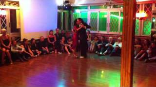 Lucas Di Giorgio e Jorgelina Guzzi 17 04 2011 Milonga del Angel Genova 1