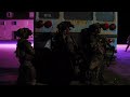 101st Airborne Rakkasans Night Urban Assault At JRTC