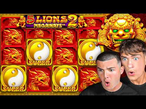 WE HIT THE INSANELY RARE SUPER ON 5 LIONS MEGAWAYS 2!