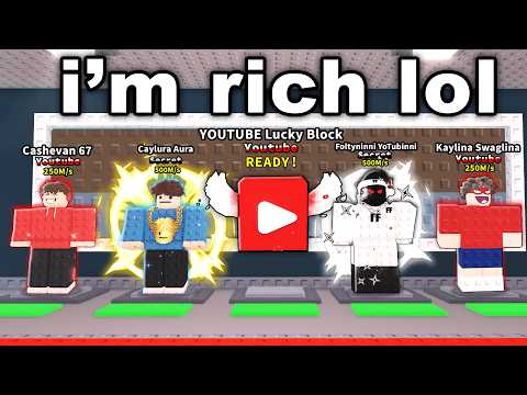 Steal A Brainrot But You Can BUY YouTuber Brainrots!