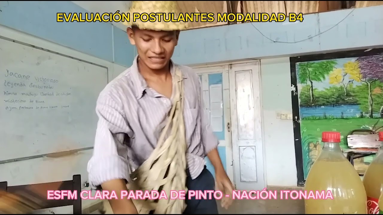 EVALUACIÓN MODALIDAD B4 NACIÓN ITONAMA