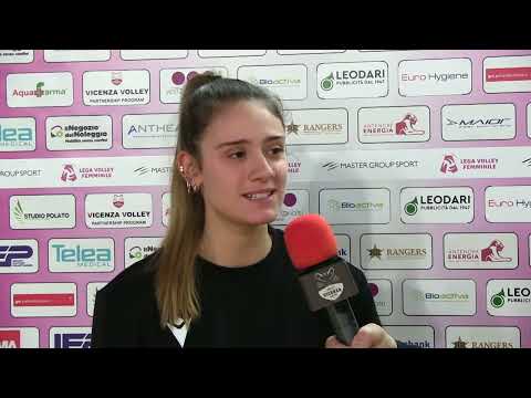IN CAMPO PER ANTHEA VICENZA VOLLEY - ITAS MARTIGNACCO. Le interviste pre gara