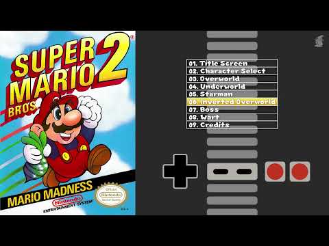 Super Mario Bros. 2 Soundtrack (NES OST, 9 Tracks)