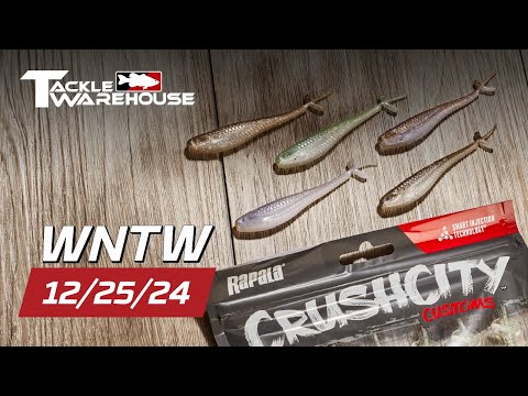 Brand NEW Tournament Winning Baits!! Crush City Mooch Minnow, Spot Choker Underspins, Rapala Scale!!
