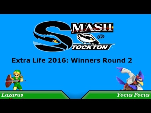 Extra Life 2016 Melee Singles Winners Round 2: Lazarus (YL) Vs. Yocus Pocus (Falco)