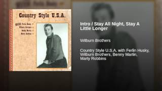 Intro / Stay All Night, Stay A Little Longer