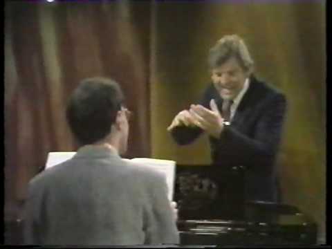 Stephen Oliver and Thomas Allen on "Finch' han dal vino"