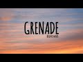 Grenade - Bruno Mars[lyrics]