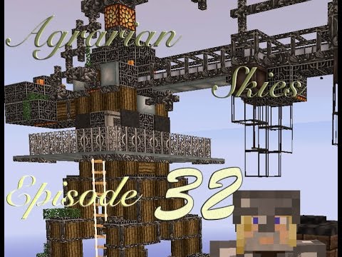 LP Agrarian Skies - Minecraft (mod) - E32 "Hochofen - per Kran füllen" (Deutsch/HD)