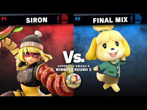 UpperCity Smash 8 - Siron (Min Min) vs Final Mix (Isabelle) - Winners Round 2