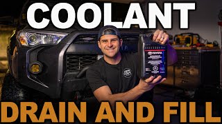The ULTIMATE 4Runner Coolant DRAIN and FILL