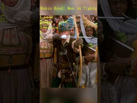 Robin Hood: Men in Tights (1993) – Incredible Arrow Trick! Bullseye Spin Shot 🔥