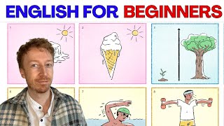 Learn English Easy Method - Basic Vocabulary - Aprender inglés fácil (Comprehensible Input)