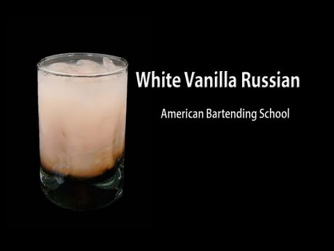 Vanilla White Russian Cocktail Drink Recipe