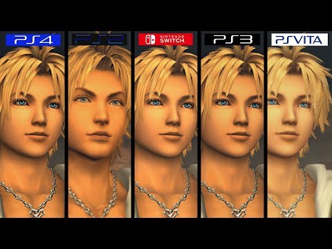 Final Fantasy X | Switch vs PS4 vs Vita vs PS3 vs PS2 | Graphics Comparison
