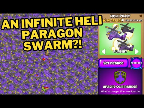 This is all ONE HELI PARAGON... | Bloons TD 6