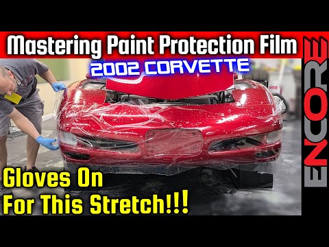 PRO LEVEL PPF 🔥 2002 Chevy Corvette Bumper 📢 Bulking Paint Protection Film Installation