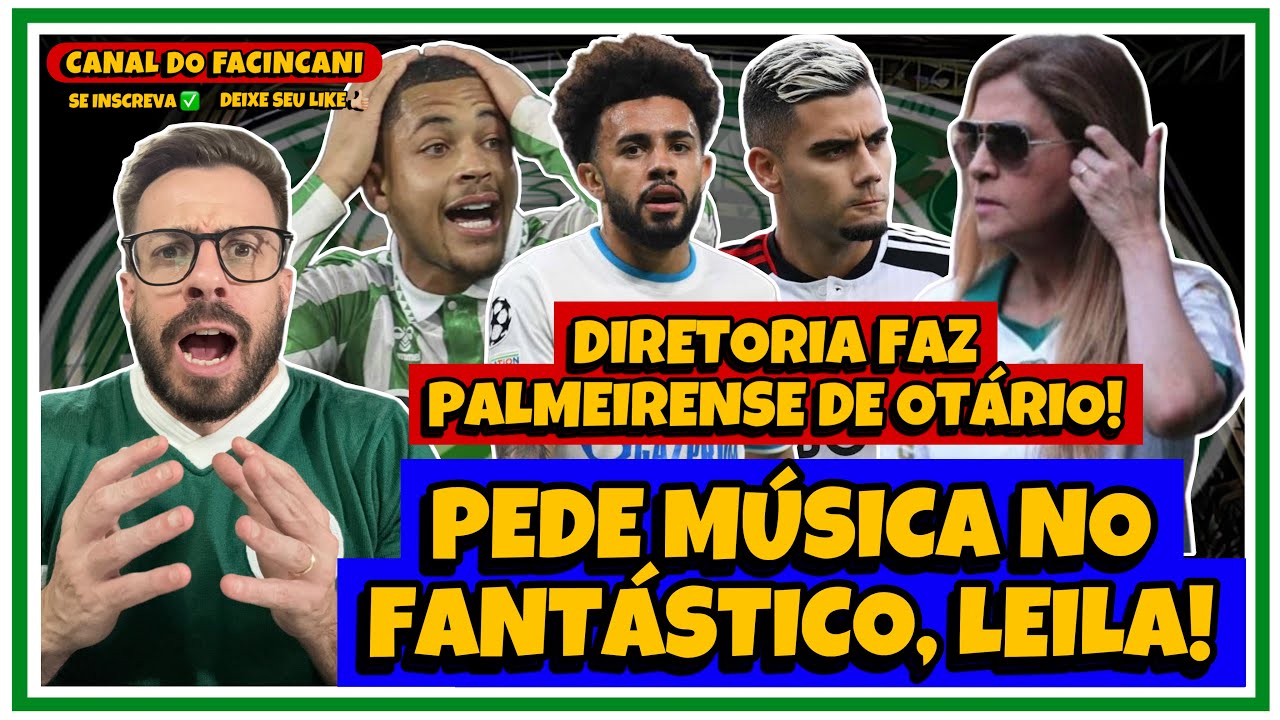 AO VIVO: TÁ MAIS CALMA, LEILA? 🤬 BARCELONA ACIONA FIFA PARA VENDER VITOR ROQUE AO PALMEIRAS! 🔥💚