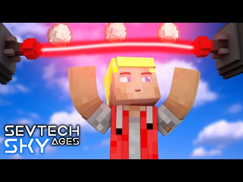 Item & Energie Transport über OP Laser! - #77 SevTech Ages SkyBlock