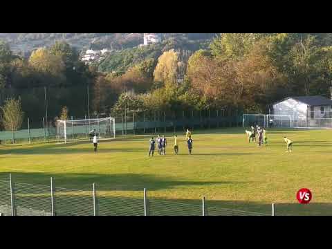 Caravate-San Luigi Albizzate, rigore Rotella del 2-1