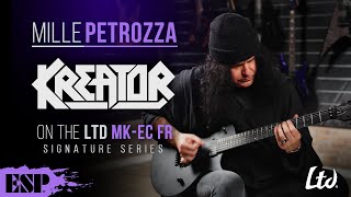 Video thumbnail for Mille Petrozza (Kreator) on the LTD Signature Series MK-EC FR | ESP Guitars by ESP Guitars USA