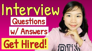 Sample INTERVIEW Questions for Teachers| Teacher Interview Tips | Alissa Lifestyle Vlog