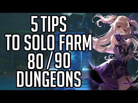 Stop Relying on Others || Farm Any Dungeon With These 5 Tips  - Genshin Impact