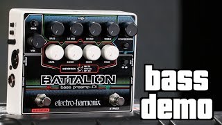 Video thumbnail for Electro Harmonix Battalion Bass Preamp Demo by The Bass Channel