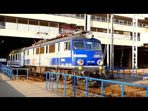 POZNAŃ GŁ EP07-1008 z TLK "Spodek" do Katowic