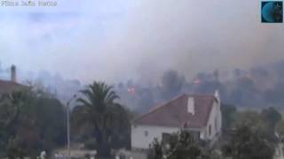 preview picture of video '2011-10-23 Incêndio junto ao Centro da Cidade'