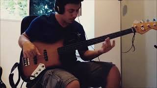 Video thumbnail for squier vintage modified fretless jazz bass by Beto Gomes Baixista e Luthier