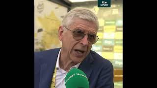 Arsene Wenger Tour De France interview (ITV Sport)